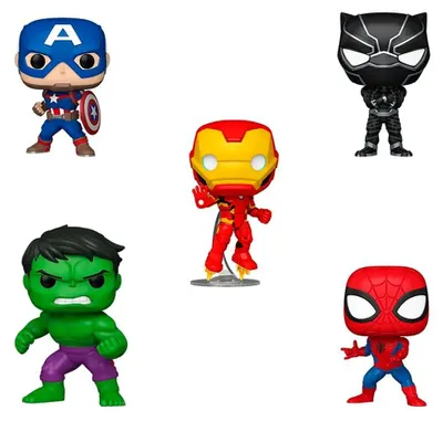 Productafbeelding van Marvel Funko POP! Vinyl Figuren - 5-delige set
