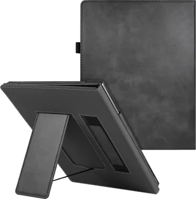 Productafbeelding van imoshion Stand Bookcase Sleepcover met strap voor de reMarkable 2 - Zwart