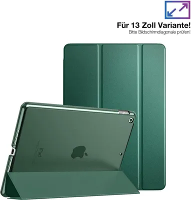 Produktbild von Schutzhülle für Apple iPad Air 6. Gen 13.0 Zoll Cover Case Schutz Tablet Farbe: Dunkelgrün