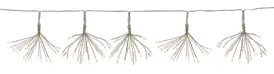 Image de Guirlande lumineuse LED blanc chaud 150 intérieur courant électrique Noël