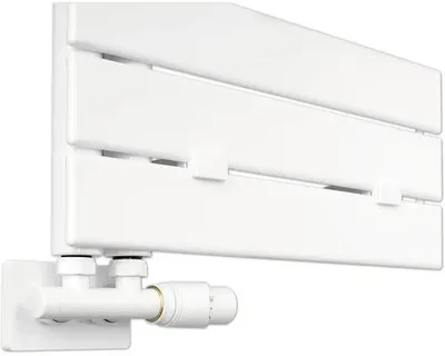 Obrázek produktu pro Sada středového termostatického ventilu Sapho variabilní (rohové nebo průchozí provedení) 1/2" bílá