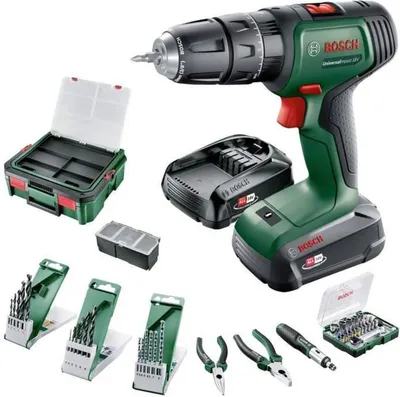 Immagine prodotto di Bosch 06039D4108 Universal Schlag 18V + SystemBox (06039D4108)