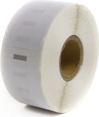 Image de JetWorld Étiquettes de remplacement Dymo LW noir sur blanc 19*51mm LW 11355 (S0722550) 500 pièces/paquet