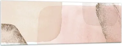 Produktbild von Bilder auf glas - Einteilig - Abstraktion Modern Pastell - 160x50cm - Glasbilder - Wandbilder - Bilder - Wanddekoration aus Glas - Glas Bilder - Wandbild auf Glas - GAB160x50-4618