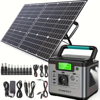 Immagine prodotto di Power bank - Stazione di ricarica portatile - Batteria esterna - Caricabatterie portatile - Batteria di emergenza - Capacità: 518 Wh