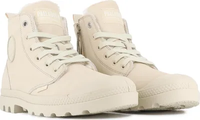 Image de PALLADIUM Femmes Pampa Hi Zip WL W Winter Ankle Boots Bottines 95982-217 beige, Taille:43 EU
