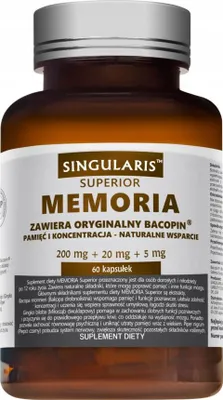 Produktbild von SINGULARIS Memoria Superior GEDÄCHTNIS UND KONZENTRATION 60 Kapseln
