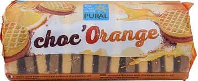 CIASTKA MARKIZY MINI Z KREMEM KAKAO - POMARAŃCZA BIO 85 g - PURAL