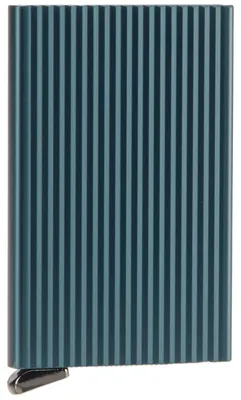 Produktbild von Secrid Cardprotector Fluted+ korttikotelo, sinivihreä