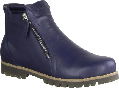 Produktbild von Andrea Conti 3448180017 Damenschuhe, Boots, Kurzschaft, Leder, Dunkelblau - Damenschuhe Top Trends, Blau, leder, absatzhöhe: 15 mm