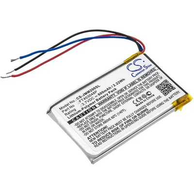 Obrázek produktu pro Baterie pro JBL Clip/Clip+/Micro 2, 600 mAh, Li-Pol