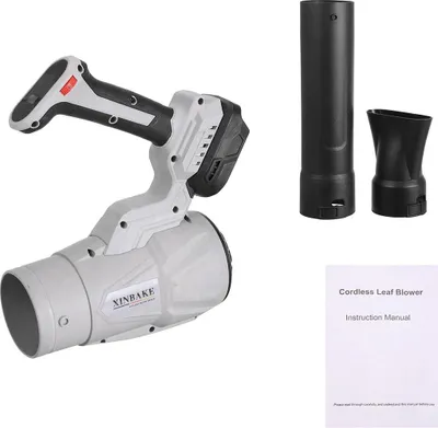 Produktbild von Kabelloser Laubbläser - Gartengebläse - 21V - 400W - Verstellbare Leistung - Leicht - Reinkupfermotor - Ohne Akku - SET3