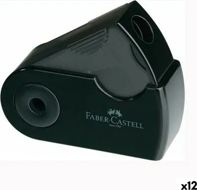 Obrázek produktu pro Ořezávátko Faber-Castell černé (12 kusů)