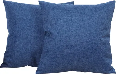 Produktbild von OKWISH Kissenhüllen 2er Set 100% Baumwolle superweich Kopfkissenhülle Bettkissenbezug Kopfkissenbezug Kissenbezug 60x60 cm, Blau