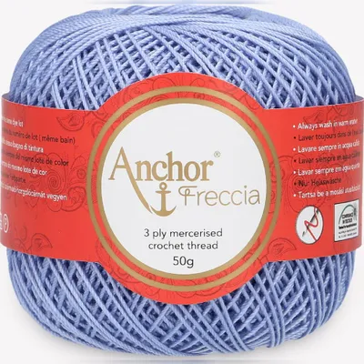 Immagine prodotto di Anchor Freccia 6 – filato di cotone per uncinetto (Colore 00117)