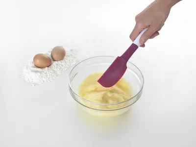 Image de METALTEX 252597 Raclette à pâte en silicone 26 cm / Spatule à pâte