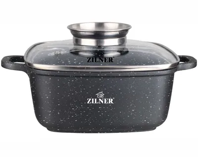 Image de Casserole en marbre, 3,5L, 22cm, faitière ZILNER ZL-9009