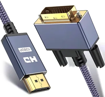 Produktbild von HDMI auf DVI Adapter Kabel 3M Reagle Bidirektional 24+1 mit Full HD 1080P