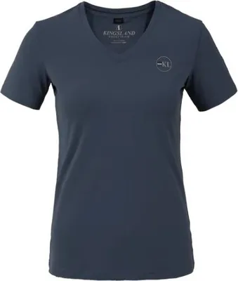Image de Kingsland Brandi T-shirt d'entraînement pour femmes Blue Bering Sea Summer 2023, Taille:L