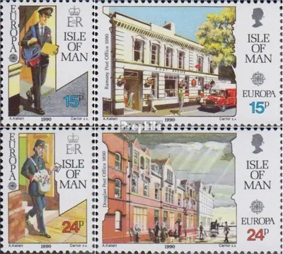 Produktbild von Briefmarken GB - Isle of Man 1990 Mi 427-430 (kompl.Ausg.) postfrisch Europa
