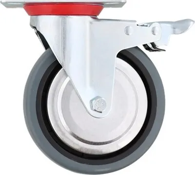 Produktbild von Lenkrolle Schwenkbare Gebremst Transportrollen 80 kg Rolle (80 kg)