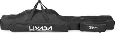 Obrázok produktu pre Lixada 190cm rybárska taška Prenosný skladací rybársky prút Navijak taška Rybársky pól Gear Tackle Tool Carry Case Carrier Travel Bag Storage Bag Organizer