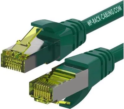 Immagine prodotto di WP WPC-PAT-6ASF010G cavo di rete Verde 1 m Cat6a S/FTP (S-STP)