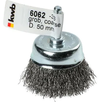 Obrázek produktu pro kwb 606233, Hrncový kotouč, 6 mm, 5 cm, 0,3 mm, Kov, Kámen, Kov