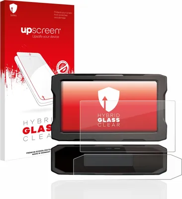 Produktbild von upscreen Schutzglas für Honda CRF1100L 2020 Tachoanzeige Schutzfolie Panzer Folie Glas Display Schutz klar