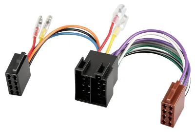 Autoradio-Adapterkabelset, 16-Pin ISO/DIN, kompatibel mit Golf, Polo, Beetle, A6