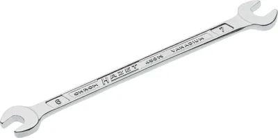 Produktbild von HAZET Doppelmaulschlüssel 450N-6X7 121,3mm Chrom-Vanadium-Stahl