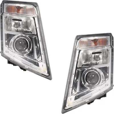 Image de Kit phares principaux 24 V H7/H7 LED PY21W DE halogène HELLA pour VOLVO FM, entre autres