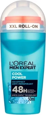 Produktbild von L'Oréal Men Expert Cool Power Antitranspirant-Deodorant als Roll-on, 50 ml
