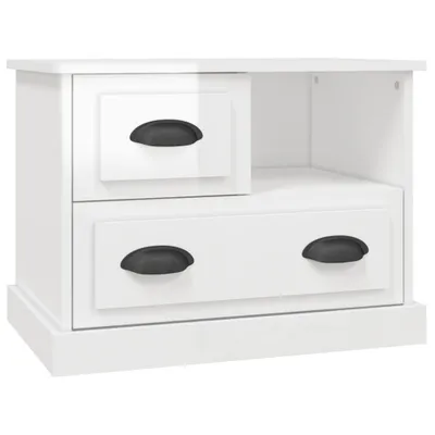 Immagine prodotto di Comodino Bianco Lucido 60x39x45 cm