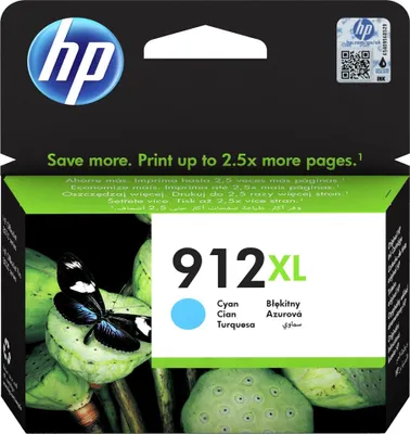 Obrázek produktu pro HP 3YL81AE Tintenpatrone cyan No. 912 XL