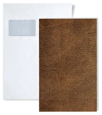 Image de 1 ÉCHANTILLON panneau mural WallFace S-12894 format A5 | LEGUAN COPPER