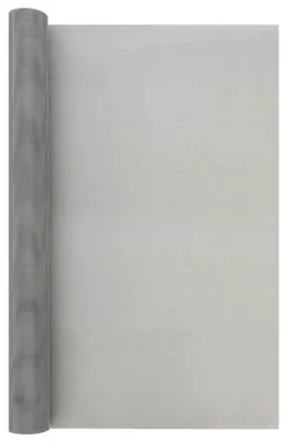 Image de vidaXL Grille en maille 80 x 500 cm, maille 30, acier inoxydable 201, argent