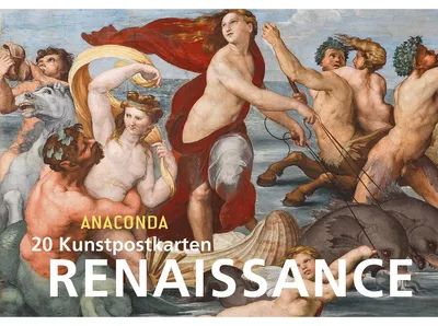 Imagen del producto de Anaconda Verlag Postkartenbuch Renaissance mit 20 Kunstwerken von Botticelli, Michelangelo, Raffael, da Vinci, Dürer, Cranach