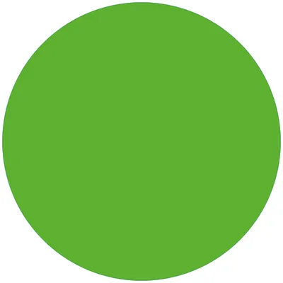 Produktbild von Wallario Premium Glasbild, freischwebende Optik, kräftige Farben, rund 50cm Durchmesser, Motiv Maigrün