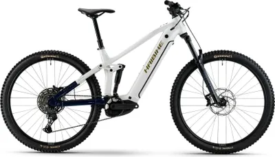 Produktbild von Haibike ALLTRAIL 8 29 white/blue/gold glänzend 29" 600 Wh Diamant E-Mountainbike in Weiß