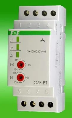 Immagine prodotto di Relè di monitoraggio fase 3× 400 V + N 1x NO/NC CZF-BT F&F