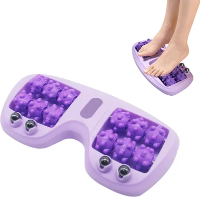 Produktbild von Fußmassage Roller mit Akupressurpunkten, ergonomisch, für Plantarfasziitis, zur Muskelentspannung