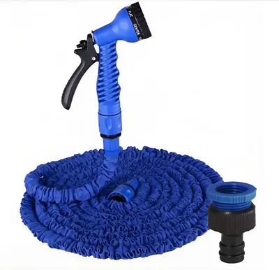 Produktbild von Flexibler Gartenschlauch 10 m - blau