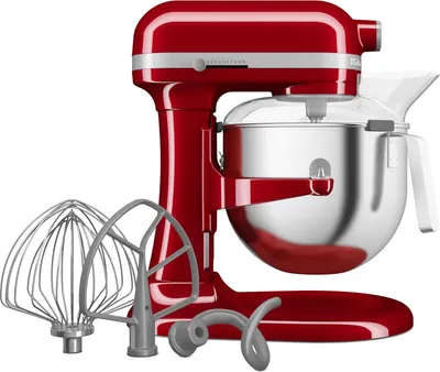 Produktbild von KitchenAid HEAVY DUTY KÜCHENMASCHINE MIT SCHÜSSELHEBER 6,6 L - EMPIRE ROT 5KSM70JPXEER