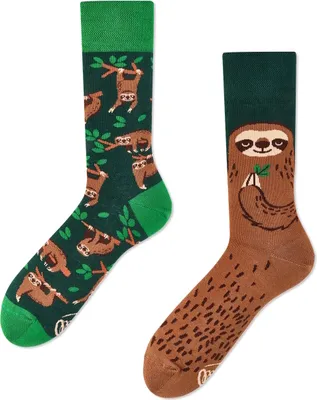 Produktbild von Sloth Life Many Mornings Socken mit Faultieren in 43-46 im Paar