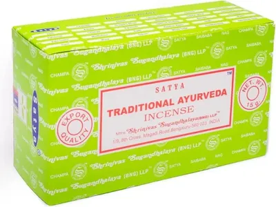 Immagine prodotto di Incenso Satya Tradizionale Ayurveda - 15 G