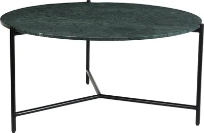Produktbild von Miliboo - Runder Couchtisch aus grünem Marmor D 90 cm BUMCELLO