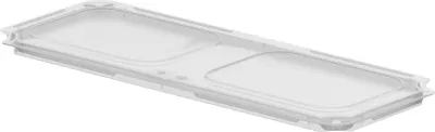 Produktbild von Surplus Systems Klickdeckel quer für Einsatzkasten 1/4 transparent