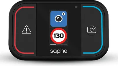 Produktbild von Saphe Drive Mini Verkehrsalarm mit Farbdisplay & Bluetooth