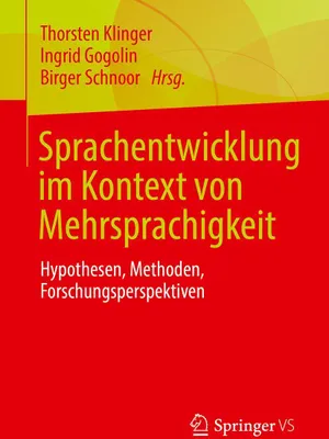 Produktbild von Sprachentwicklung im Kontext von Mehrsprachigkeit